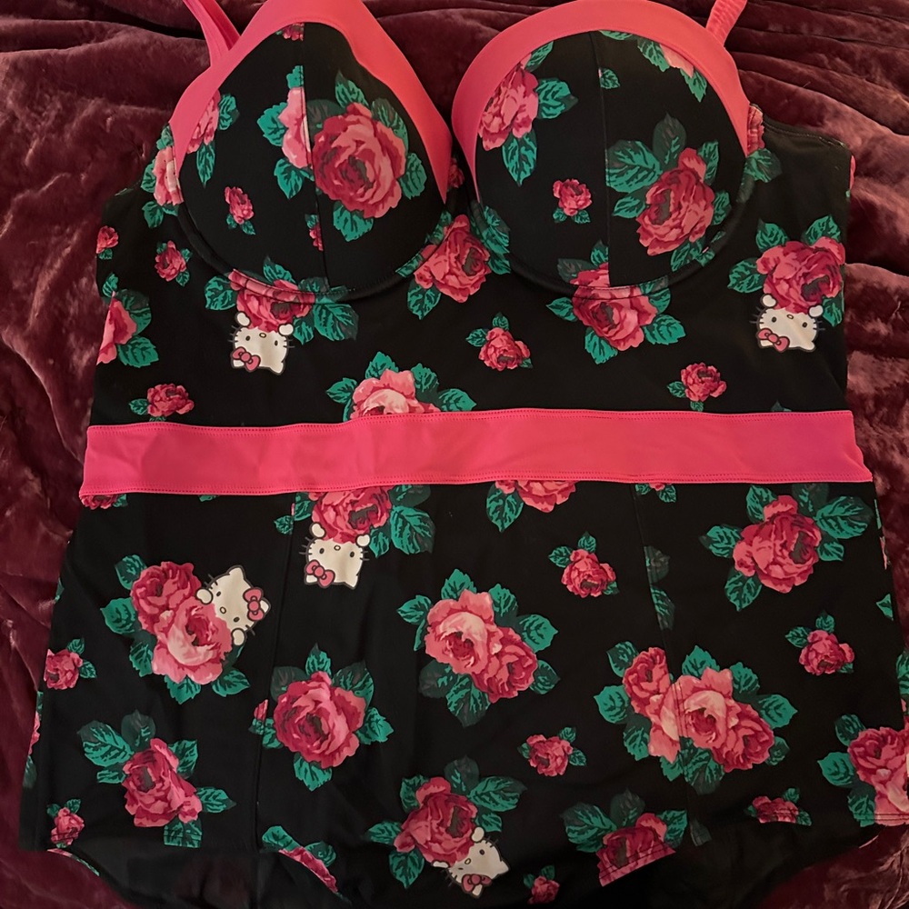 Torrid x Hello Kitty bathing suit. EUC cleaned and sanitized. Torrid Size 3